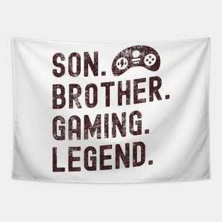 Son Brother Gaming Funny Video Games Lovers Tapestry