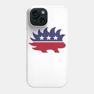 Porcupine Libertarian Shirt Phone Case