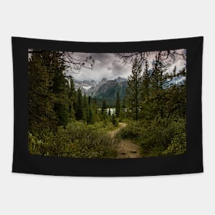 Heavy Skies Over Herbert Lake Tapestry