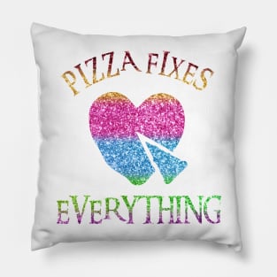 Pizza Fixes Everything Pillow