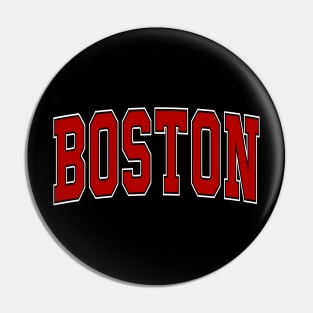 Boston - college university font letters text word football basketball baseball softball volleyball hockey love fan player christmas birthday gift for men women kids mothers fathers day dad mom vintage retro Pin