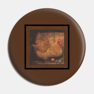 Perfect Chicken Brown Pin