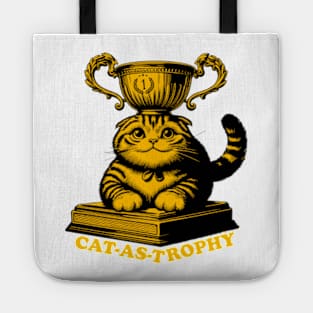 Cat As Trophy Catastrophe Tote