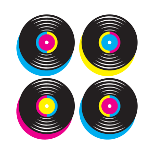 CMYK record discs T-Shirt