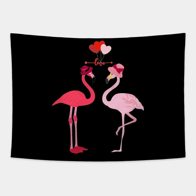 flamingo Tapestry by H&N