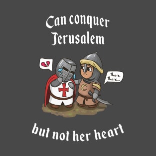 Heart broken knight colored T-Shirt