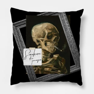 Smokers Die Younger "Van Gogh" Pillow