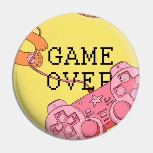 GAME OVER Pin