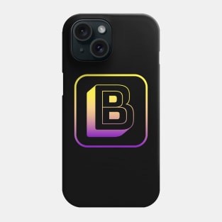 Letter B beautiful letters Phone Case