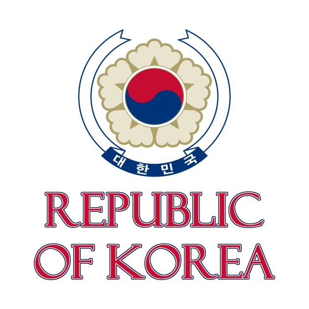 Republic of Korea - Coat of Arms Design by Naves