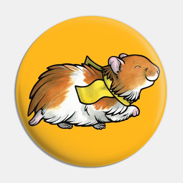 Syrian hamster Pin by animalartbyjess