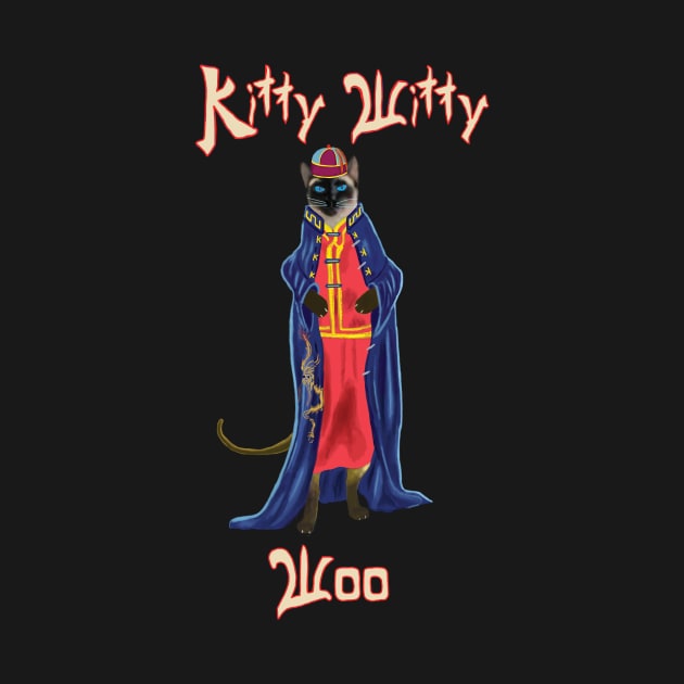 Kitty Witty Woo by Sam R. England