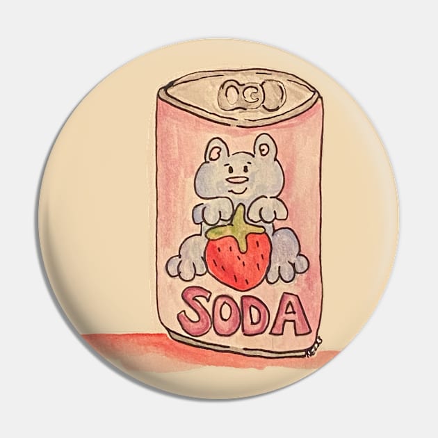 Strawbeary soda Pin by Basically_Nora