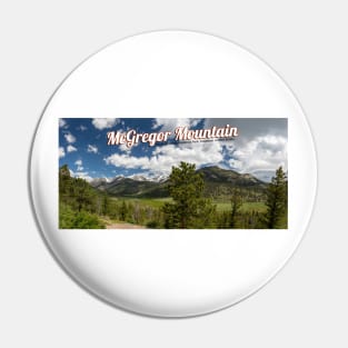 McGregor Mountain Rocky Mountain National Park Pin