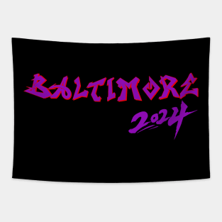 BALTIMORE 2024 DESIGN Tapestry