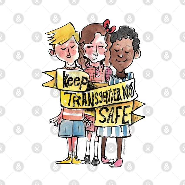 Keep Transgender Kids Safe by DamiAnimated