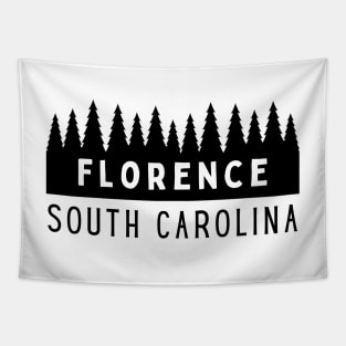 Florence South Carolina SC Tourist Souvenir Tapestry