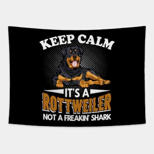 Rottweiler saying dogs gift Tapestry
