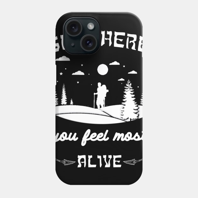 hiking Phone Case by khalid12