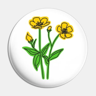 Buttercup Pin