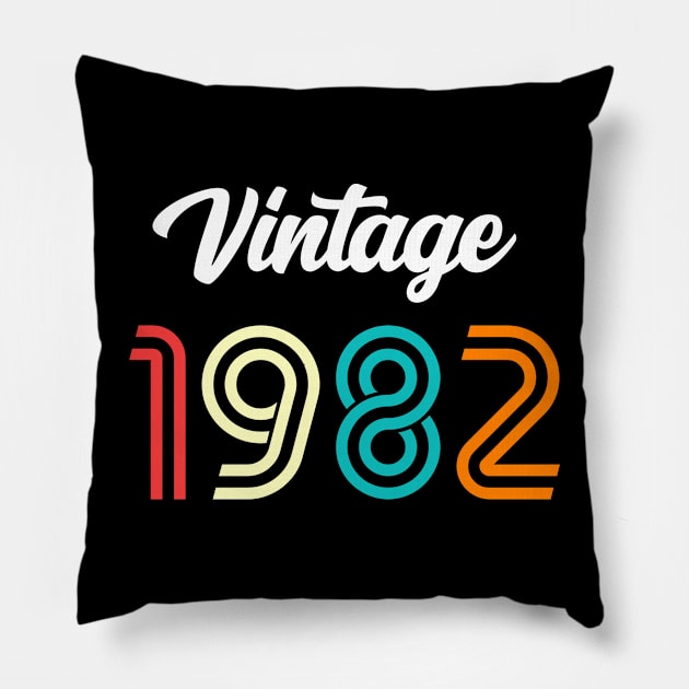 Vintage 1982 Pillow by DEMON LIMBS