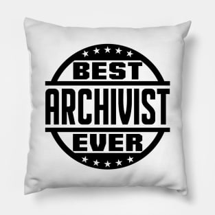 Best Archivist Ever Pillow