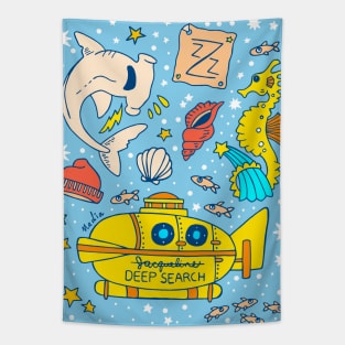 Team Zissou Tapestry