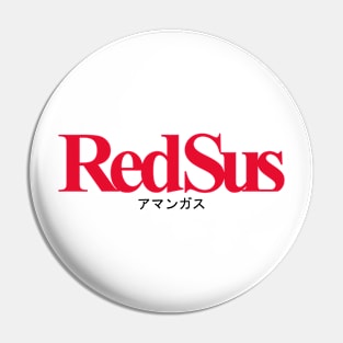 RedSuns Redsus Among US Japanese Letter Pin