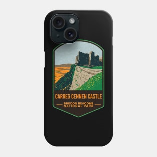 Carreg Cennen Castle Brecon Beacons National Park Phone Case