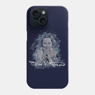 Olivia de Havilland Fan Tribute Design Phone Case