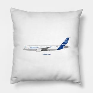 Airbus A320 with Winglets Pillow