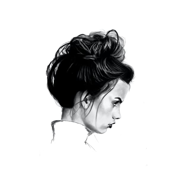 messy bun by stoekenbroek