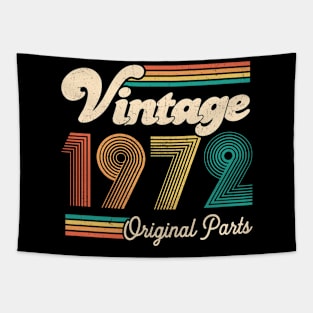 Retro Vintage 1972 Limited Edition 50th Birthday 50 Years Old Gift For Men Women Tapestry