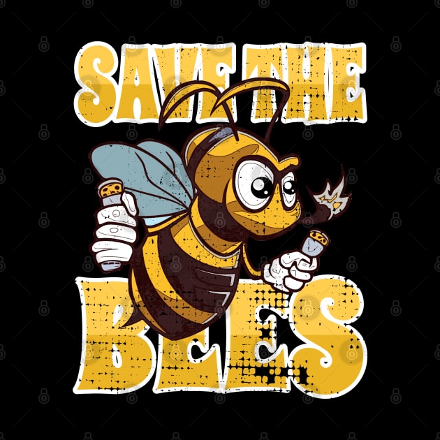 Save the Bees by Tezatoons