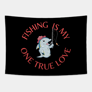 My One True Love: Fishing Tapestry