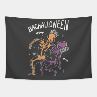 Bachalloween - Dancing bachata in halloween Tapestry