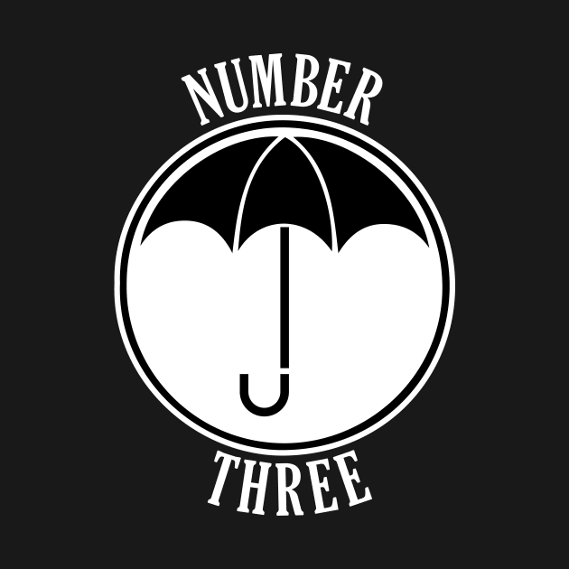 Umbrella Academy - Number Three by Dopamine Creative