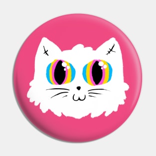 Queer Cat - Pansexual Pin