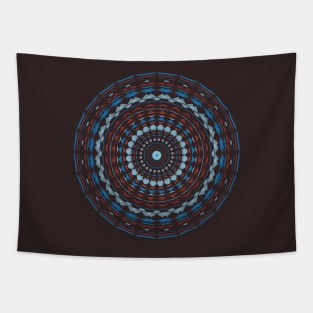 Harmony of Oppositions. Mandala Tapestry