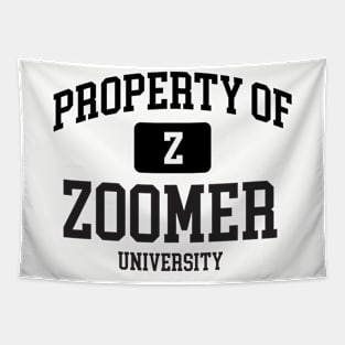 Property of Zoomer U. Tapestry