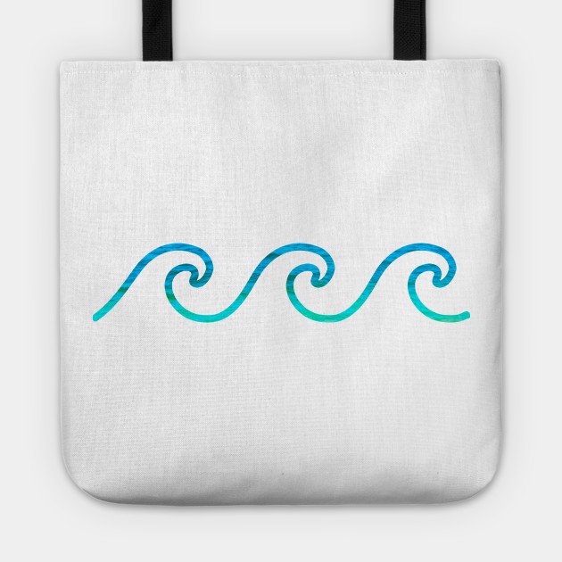 Wave Simple Minimal Creative Pattern Of Sea Waves