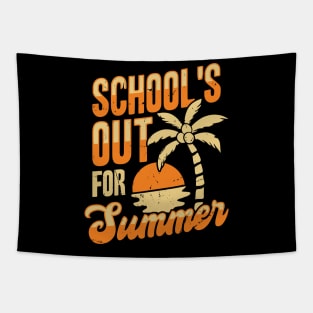 School's Out For Summer Tapestry