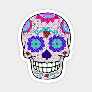 Sugar Skull - Day of the Dead Magnet