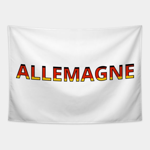 Drapeau Allemagne Tapestry by Pixelforma