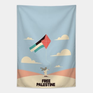 Free Palestine - Soaring Hopes Tapestry