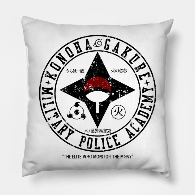 Hidden Police Academy Pillow by crocktees