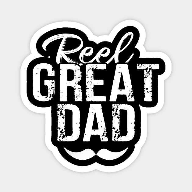 Reel Great Dad Magnet by Devasil