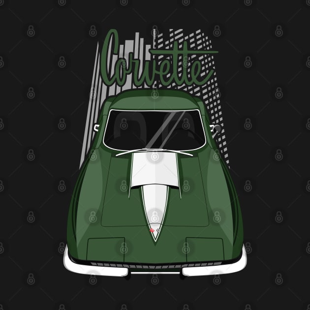 Corvette C2 - Green by V8social