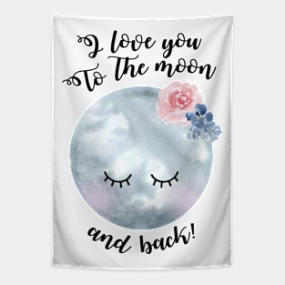 To the moon and back Tapestry