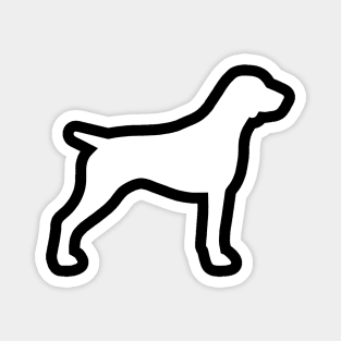 German Shorthaired Pointer Silhouette Magnet